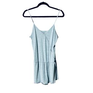 Gapbody Gray One Piece Pajamas Spaghetti Straps Size Small